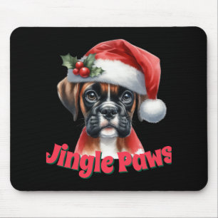 Jingle Paws En Boxer Hond Joy T Shirt Muismat