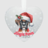 Jingle Paws et Boxer Dog Joy  (devant)