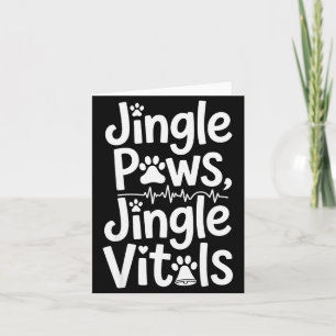 Jingle Paws Jingle Vitals Grappige Verpleegster Di Kaart