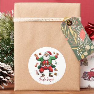 Jingle! Ronde Sticker