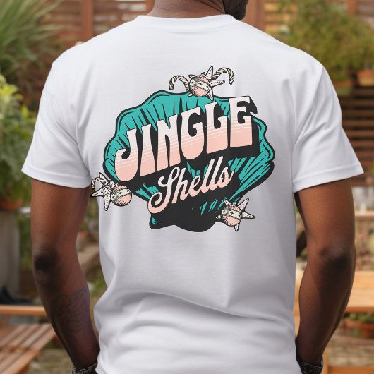 Jingle Shells - Kerst  Beach T-shirt