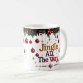 Jingle tout le chemin Noël classique Mug (Devant droit)