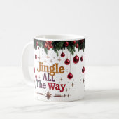 Jingle tout le chemin Noël classique Mug (Devant gauche)