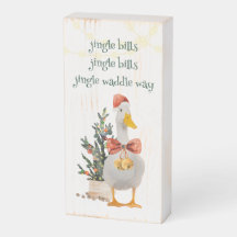 Jingle Waddle Way Grappige Eend