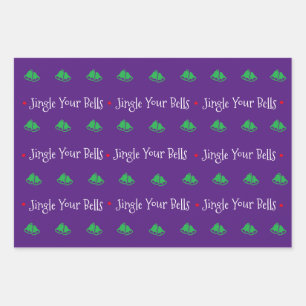 Jingler vos cloches Envelopper des feuilles de pap