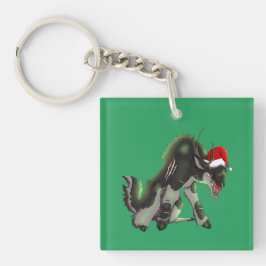 Jinglin' My Last Nerve Dark Fantasy Reindeer Sleutelhanger