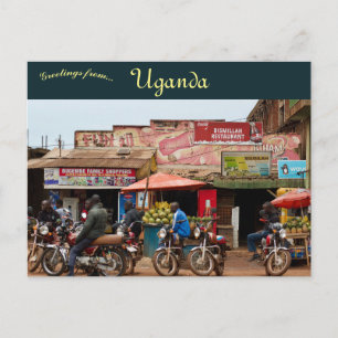 Jinja Uganda Briefkaart