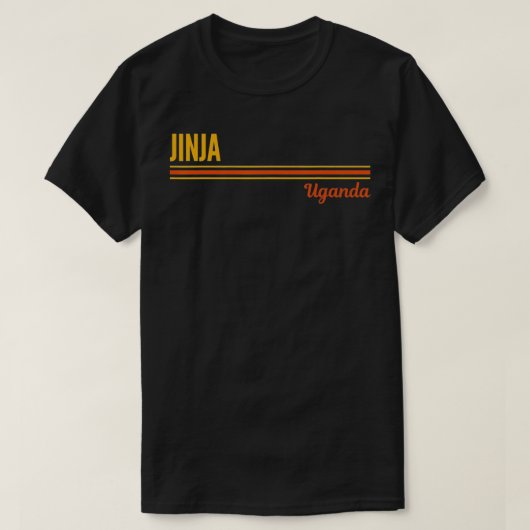 Jinja Uganda T-shirt (Design voorkant)