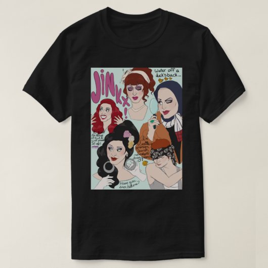 Jinkx-moesson T-shirt (Design voorkant)