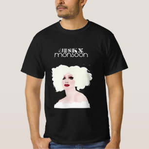 Jinkx-moesson zwart-wit t-shirt
