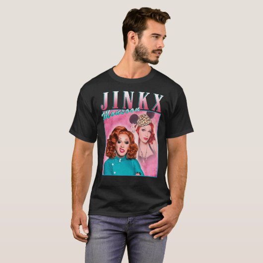 Jinkx Monsoon  ontwerp Klassieke T-Shirt (Voorkant volledig)