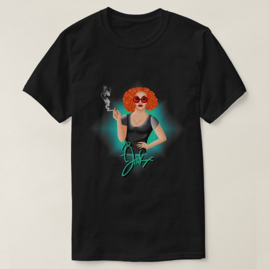 Jinkx Monsoon - rook T-shirt (Design voorkant)