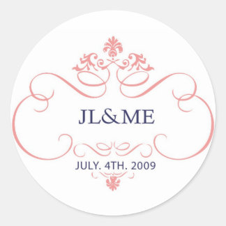 Jinnie en Mags Logo Sticker