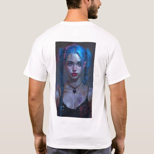 Jinx de Arcane T-Shirt (Dos)