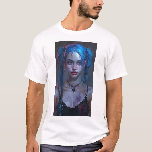 Jinx du T-shirt explosif Arcane (Devant)