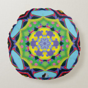 Jinx Kaleidoscope Rond Kussen