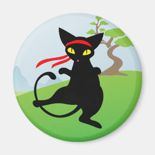 Jinx the Cat: Miao-Fu Magnet Magneet