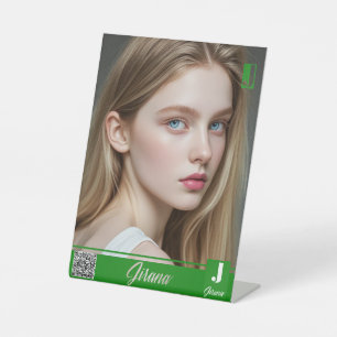 JIRANA RECLAMEBORD MET VOETSTUK