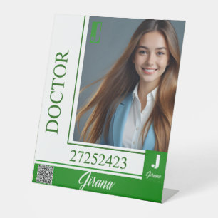 JIRANA RECLAMEBORD MET VOETSTUK