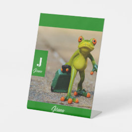 JIRANA RECLAMEBORD MET VOETSTUK