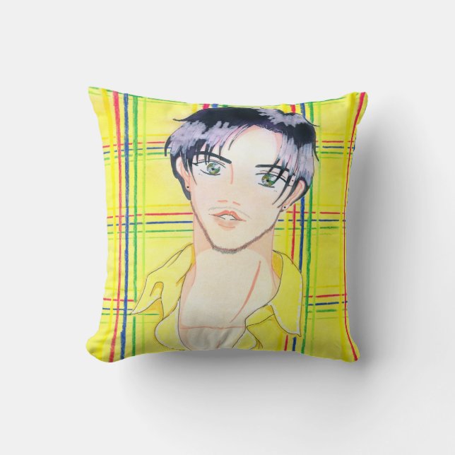 Jiremi dans le coussin de plaid (Recto)