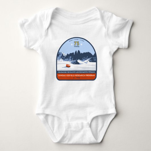 JIRP 75e Jubileum Baby Bodysuit (Voorkant)
