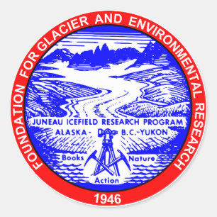 JIRP Kleur Logo Ronde Stickers 1.5"