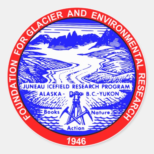 JIRP Kleur Logo Ronde Stickers 1.5" (Voorkant)