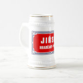 Jirská, Praag, Tsjechische straatnaam Bierpul (Voorkant links)