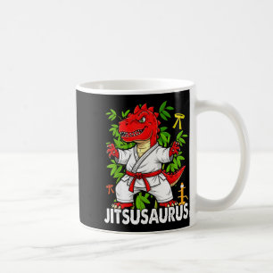 Jitsusaurus Grappige Jiu Jitsu Trex MMA Braziliaan Koffiemok