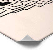 Jitter Maze Poster (Hoek)