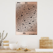 Jitter Maze Poster (Keuken)