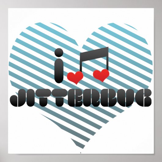 Jitterbug fan poster (Voorkant)