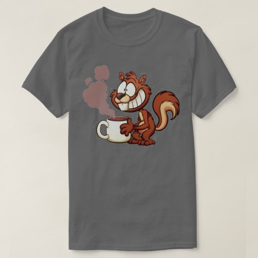 Jittery Squirrel T-shirt (Design voorkant)