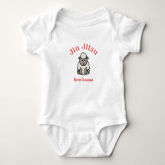 Jiu Jitsu Arm Baaaa Sheep  Romper