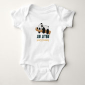 Jiu JItsu Bearly Training Panda  Romper (Voorkant)