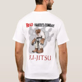 JIU-JITSU-Beer/White T-shirt (Achterkant)