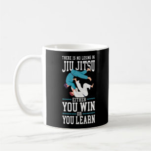 Jiu Jitsu Bjj Er is geen verlies in Jiu Jitsu Koffiemok