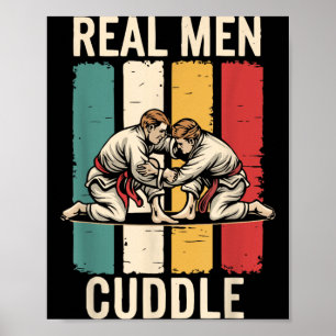 Jiu Jitsu BJJ Mixed Martial Arts MMA Gevecht Poster