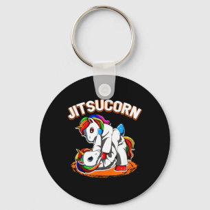 Jiu Jitsu Braziliaanse Eenhoorn Zelfverdediging Ju Sleutelhanger