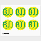 JIu Jitsu brésilien BJJ STicker (Feuille)