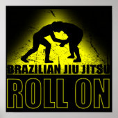 Jiu Jitsu Brésilien - Roll On Poster (Devant)