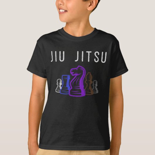Jiu Jitsu Chess Player BJJ Training T-shirt (Voorkant)