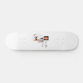Jiu Jitsu Dad Custom Photos and Handwritten Text Skateboard (Horizontaal)