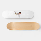 Jiu Jitsu Dad Custom Photos and Handwritten Text Skateboard (Horizontaal)