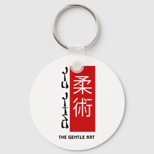 Jiu Jitsu - De Gentle Art Sleutelhanger (Voorkant)