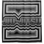 Jiu-Jitsu Douchegordijn (Voorkant)