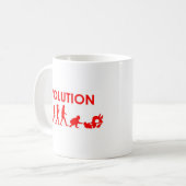 Jiu Jitsu Evolution Koffiemok (Voorkant links)