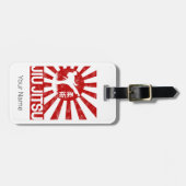 Jiu Jitsu Fighter Japans  Martial Arts Bagagelabel (Voorkant horizontaal)