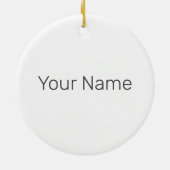 Jiu Jitsu Fighter Japans Martial Arts Keramisch Ornament (Achterkant)